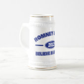 Romney und Ryan glaubve Bierglas (Vorderseite Links)