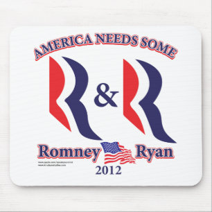 Romney und Ryan Mousepad