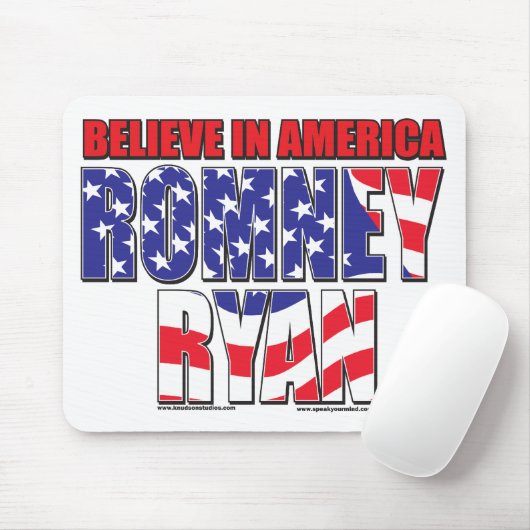Romney und Ryan Mousepad (Mit Mouse)