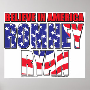 Romney und Ryan Poster