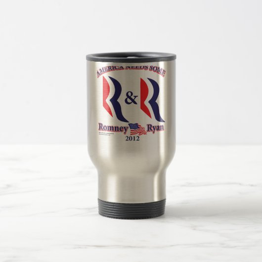 Romney und Ryan Reisebecher (Mittel)