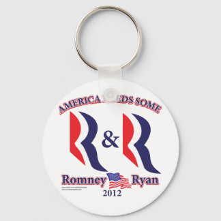 Romney und Ryan Schlüsselanhänger