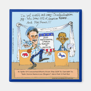 Romney versucht es mit Zingern auf Obama Lustige G Magnet