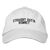 Romney West Virginia Hat Bestickte Baseballkappe (Vorderseite)