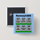 RomneyCARE Button (Vorne & Hinten)