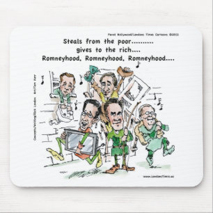 RomneyHood Funny gibt Tasse T-Shirts Karten etc. Mousepad
