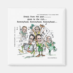 RomneyHood Lustige Geschenke Tassen T-Shirts Karte Magnet