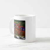 Romneys irische Setters Funny Coffee Tasse (Vorderseite Links)