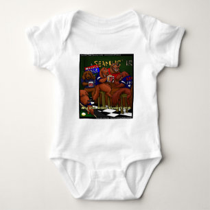 Romneys irischer Setters Funny Baby Bodysuit Strampler