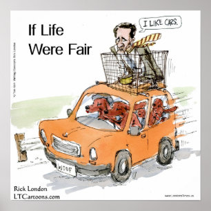 Romneys Irish Setter Lustig Rick London Poster