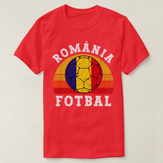 Romnia Fotbal T-Shirt (Design vorne)