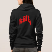 Rompe con lo básico y viste arte. hoodie (Rückseite)