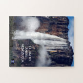 ROMPECABEZAS DEL SALTO ÁNGEL. PUZZLE (Horizontal)