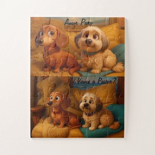 Rompecabezas Puzzle "Hermanitas Felices" (Vertikal)