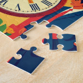 ROMPECABEZASHonduras CHOLUTECA RELOJ Retro poster Puzzle (Seite)