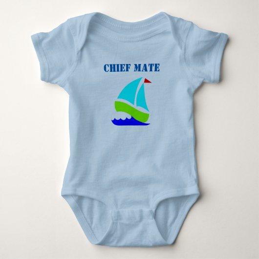 Romper, Chief Mate Baby Baby Strampler (Vorderseite)