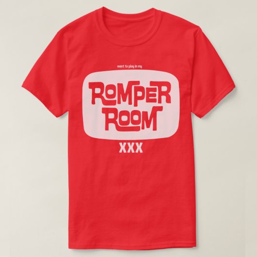 Romper Room für Erwachsene T-Shirt (Design vorne)