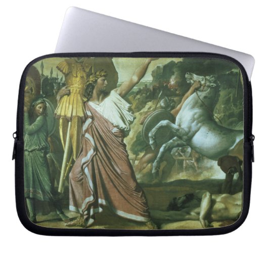 Romulus, Eroberer von Acron, seinen Hintern zu t Laptopschutzhülle (Vorderseite)