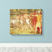 Romulus markiert die Grenzen von Rom Leinwanddruck (Insitu (Holzboden))