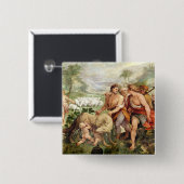 Romulus säugte durch den Siewolf Button (Vorne & Hinten)