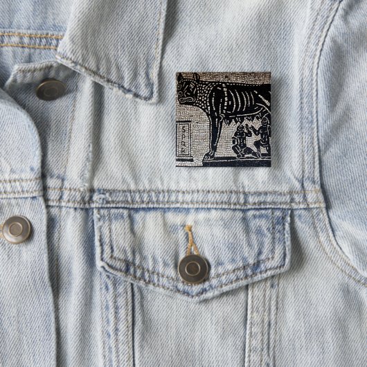 Romulus u. Remus Button (Beispiel)