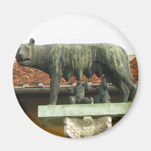 Romulus und Remus - altes Rom Magnet