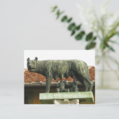 Romulus und Remus - das antike Rom Postkarte (Stehend Vorderseite)
