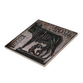 Romulus und Remus Fliese (Seite)