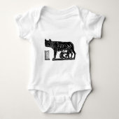 Romulus und Remus Roman Mythologie Baby Strampler (Vorderseite)