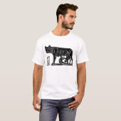 Romulus und Remus römische Mythologie T-Shirt (Vorne ganz)