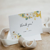 Romy - Bloral Honey Bee Danke Karte