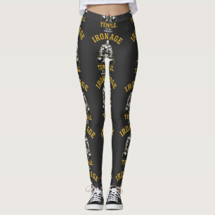 Ron Age Temple Est 1978 Engagiert Vintage Fitnes Leggings