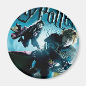 Ron and Ginny on Brooms 1 Magnet (Vorne)