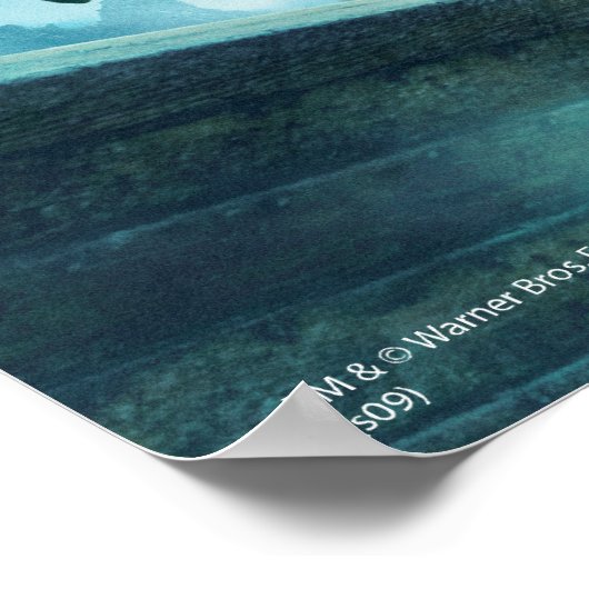 Ron and Ginny on Brooms 1 Poster (Ecke)