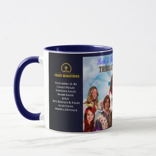 Ron & Bambi Fagees Tribulation Jubilee-Tasse Tasse (Links)