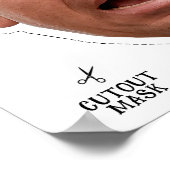 Ron Desanctimony Costume Mask Poster (Ecke)