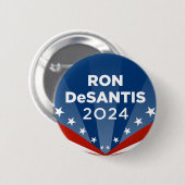 Ron DeSantis 2024 Button (Vorne & Hinten)