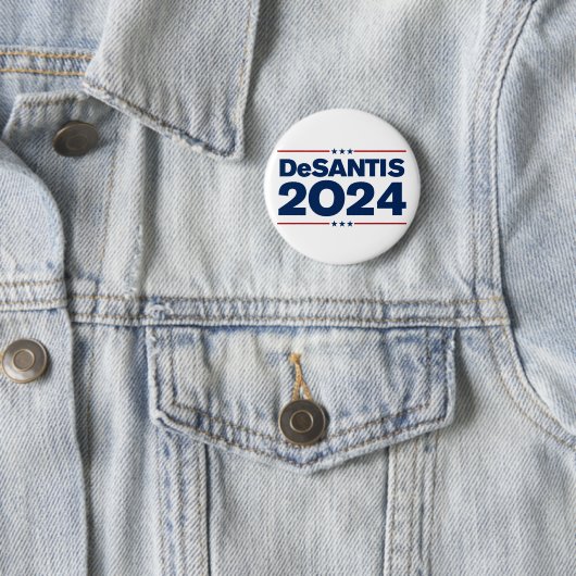 Ron DeSantis 2024 Button (Beispiel)