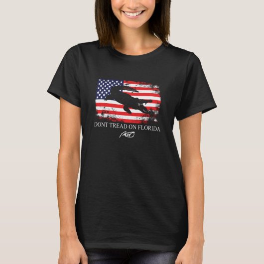 Ron DeSantis 2024  DeSantis Dont Tread on Florida T-Shirt (Vorderseite)
