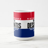 Ron Desantis 2024 Klassisches blaues Rot für Präsi Kaffeetasse (Mittel)