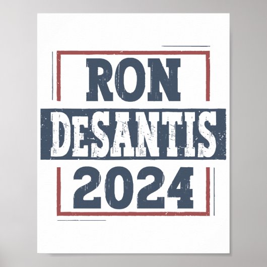 Ron DeSantis 2024 Poster (Vorne)