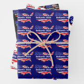 Ron DeSantis 2024 USA Geschenkpapier Set (Beispiel)