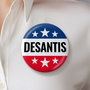 Ron DeSantis 2024 - Vintages Ike-Design Button
