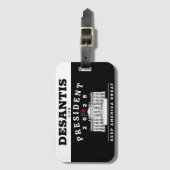 RON DESANTIS 2028 GEPÄCKANHÄNGER (Vorderseite Vertikal)