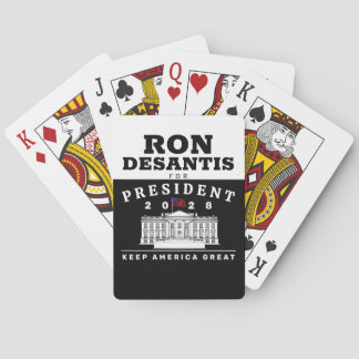 RON DESANTIS 2028 SPIELKARTEN