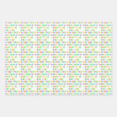 Ron Desantis als ich groß bin Geschenkpapier Set (Vorderseite)