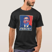 Ron DeSantis Faschist Portrait Bad Florida Gouvern T-Shirt (Vorderseite)