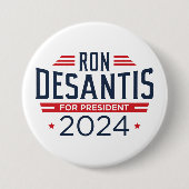 Ron DeSantis für den Präsidenten 2024 Button (Vorderseite)
