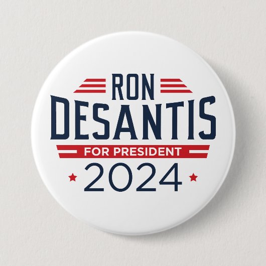 Ron DeSantis für den Präsidenten 2024 Button (Vorderseite)