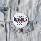 Ron DeSantis für den Präsidenten 2024 Button (Beispiel)